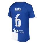 Nogometni Dresovi Atlético Madrid Nike Koke 6 120th Anniversary 2022-23 Kratkih Rukava